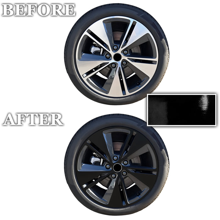 Audi A6 S6 e-tron 2025-2027 Blackout Chrome Delete Kit – Precut Gloss Black Vinyl Overlays Film