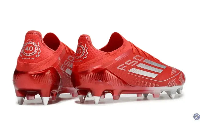 F50 Elite SG - Rouge/Argent/Blanc