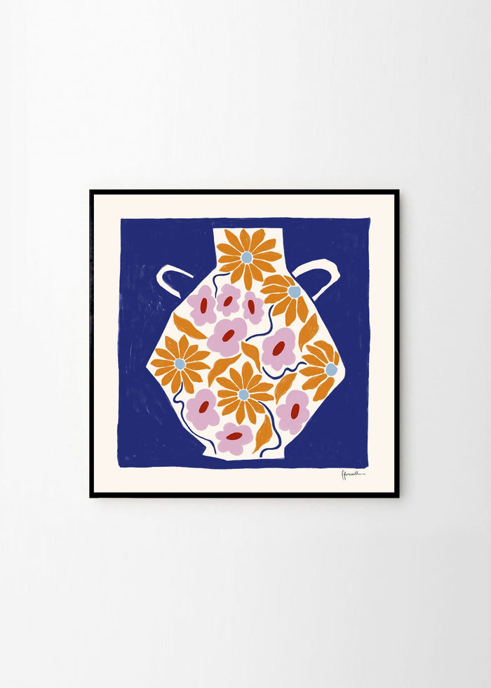 Sunflower Vase by Frankie Penwill