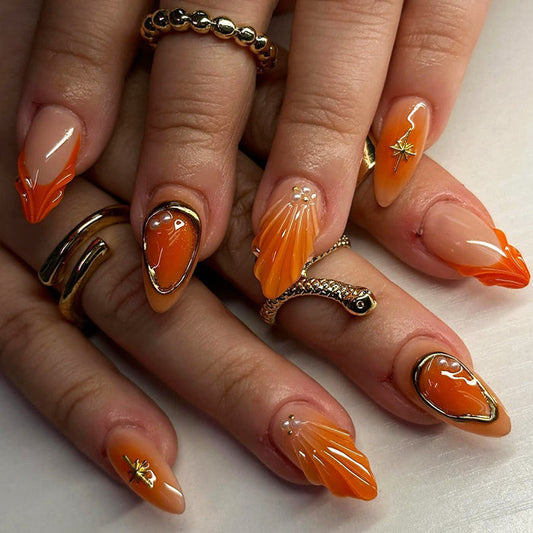 30 light orange slices
