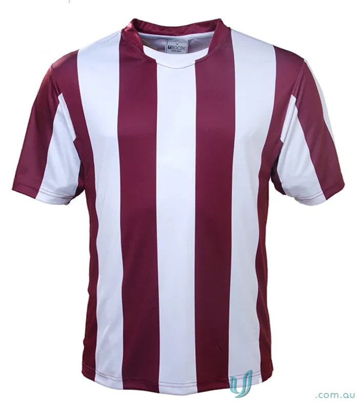 Bocini CT1102 Adult Striped Soccer Jersey