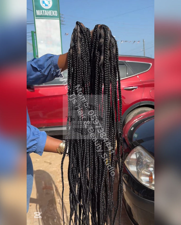 Box braided Wigcap 40