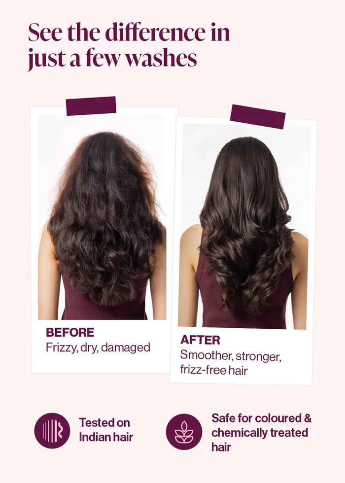 &DONE Take Control Shampoo for Dry, Frizzy Hair-300ml