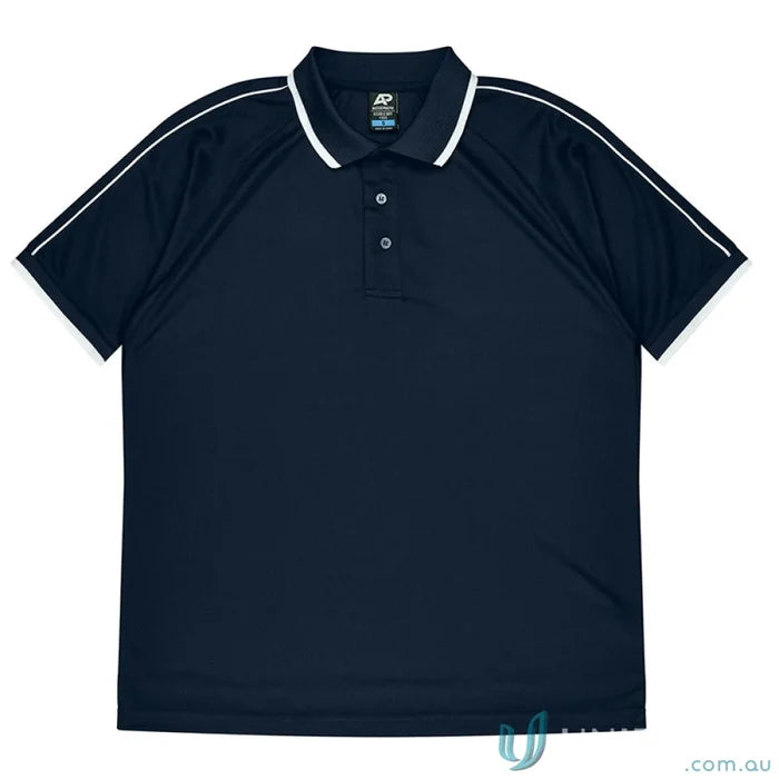 Aussie Pacific 1322 Double Bay Mens Polos