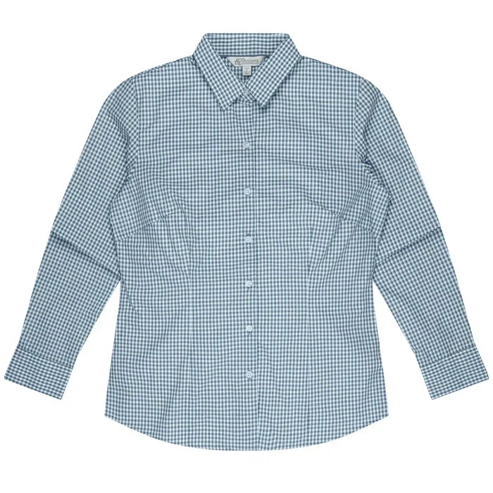 Aussie Pacific 2907L Epsom Lady Shirt LS in slate