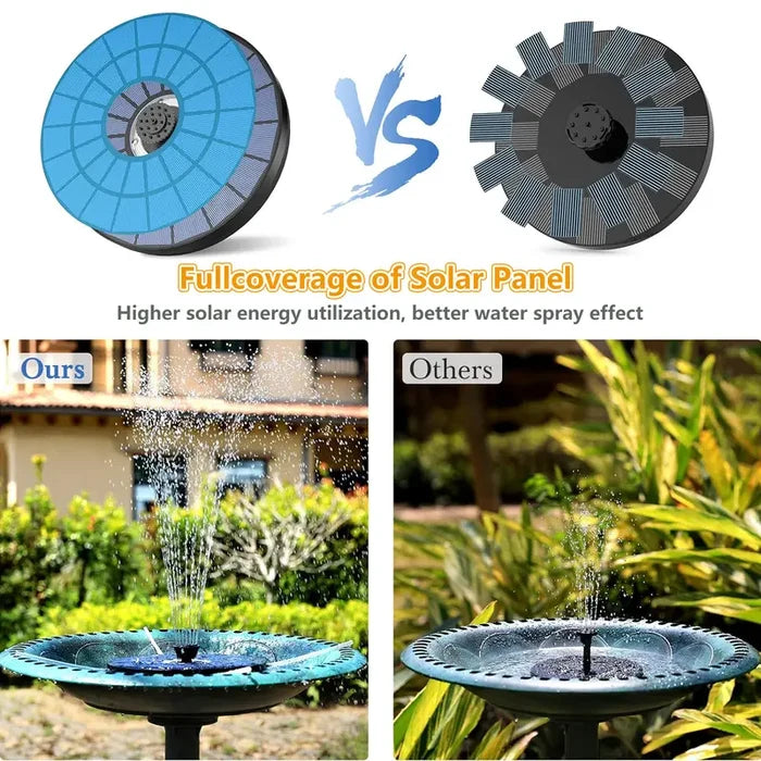 🔥Final 3 Hours 50% OFF🌞QIAWI Solar Power 5.5W LED Fountain
