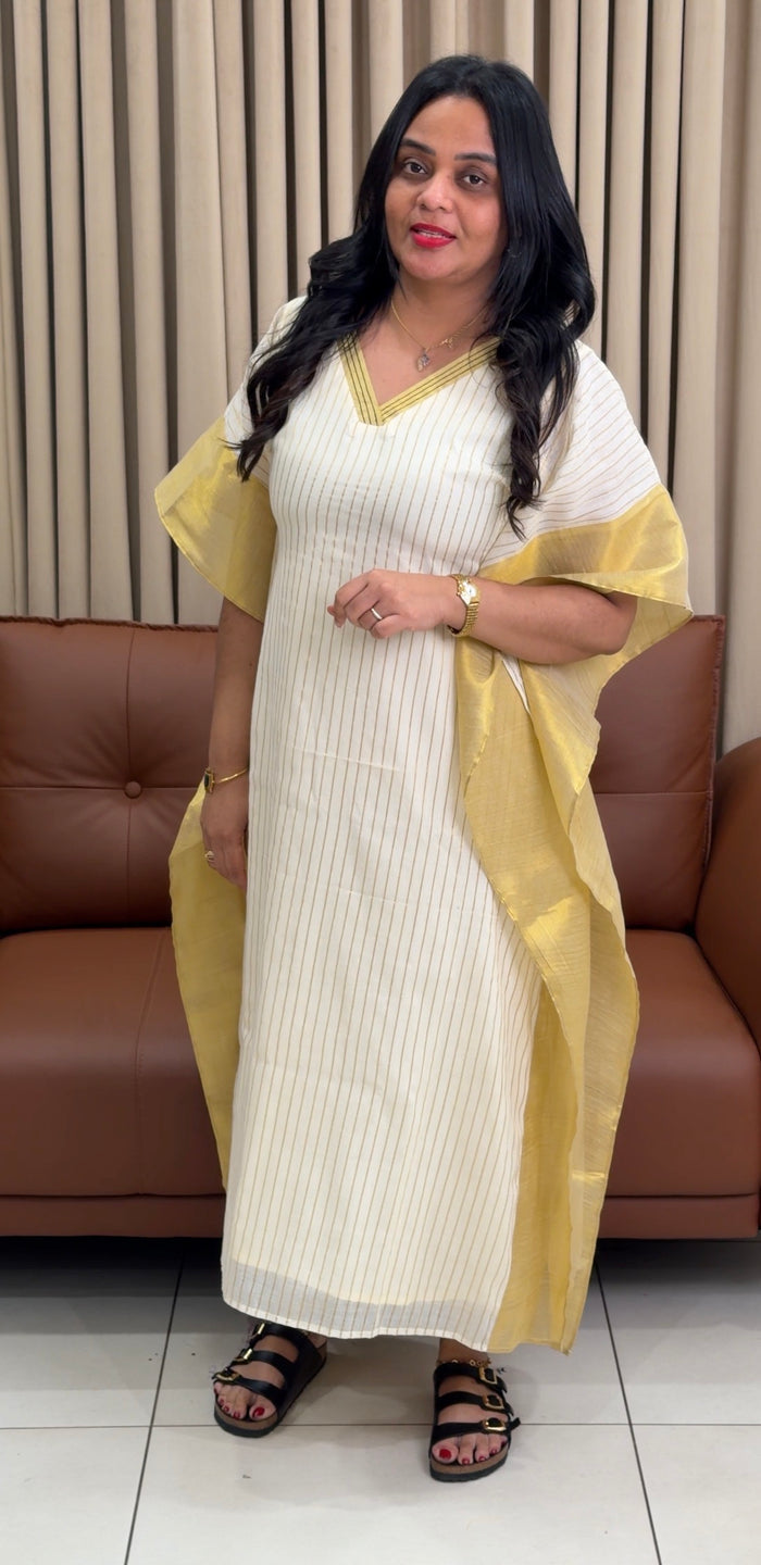 IHA'S IN-HOUSE COTTON KAFTAN TOPS - IHA 34836