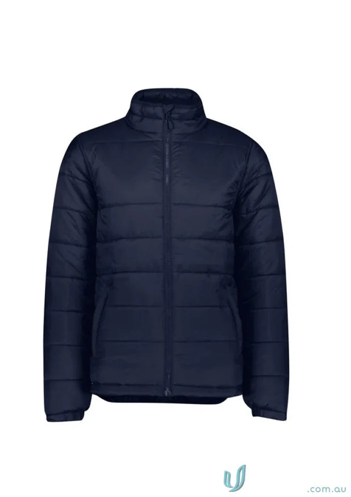 Biz Collection J212L Alpine Ladies Puffer Jacket in navy