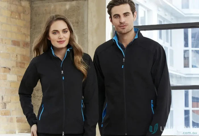 Black/Cyan / S