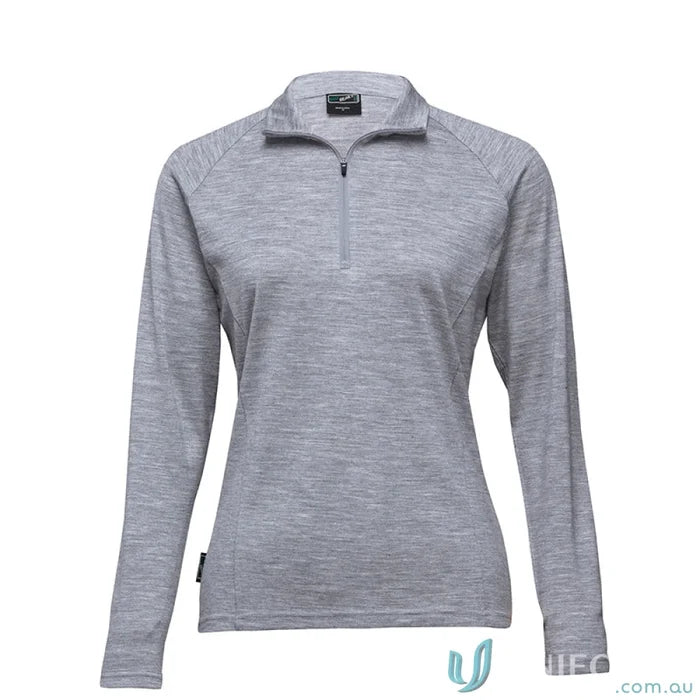 Gear For Life WEGMZ Ladies Merino GFL Zip Pullover