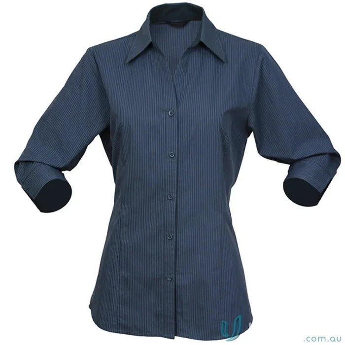 2136Q-PT 2136Q Ladies SilverTech 3Q Shirt