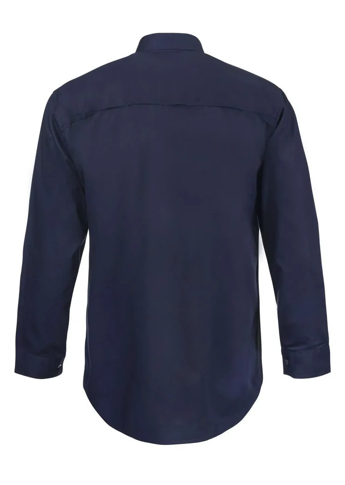 Lightweight Vented Cotton Drill LS Shirt