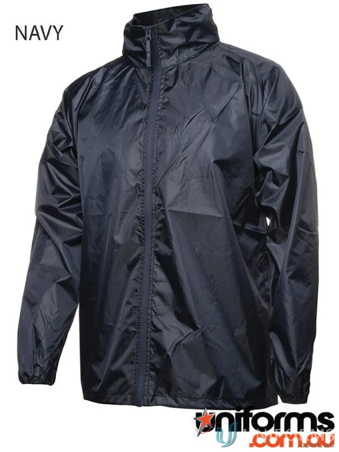 3RFJK 3RFJK-1 Adults Rain Forest Jacket in Navy
