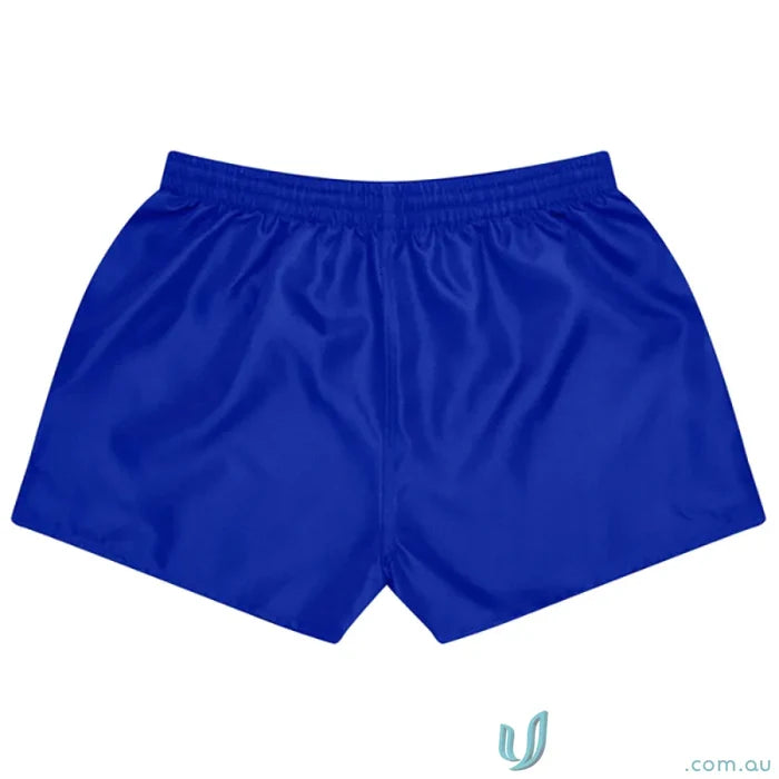 Blue athletic shorts from Rugby Mens Shorts, perfect for athletic work uniforms