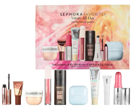 Sephora Favorites  Vacay All Day Makeup and Skincare Value Set