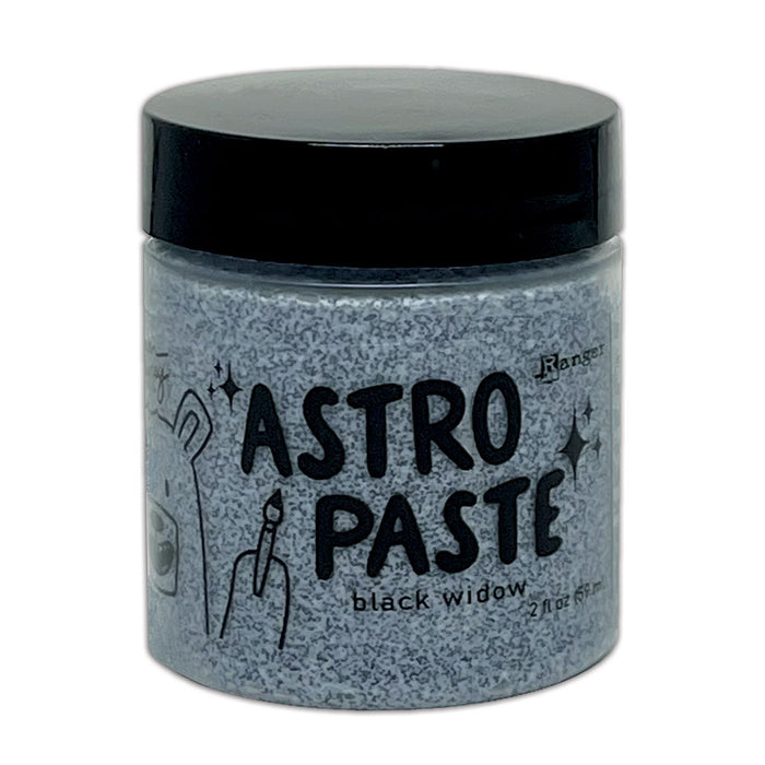 Simon Hurley - create. - Astro Paste. A translucent paste packed with colorful glitter. Available at Embellish Away located in Bowmanville Ontario Canada. Black Widow