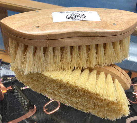 White Charger Body Brush