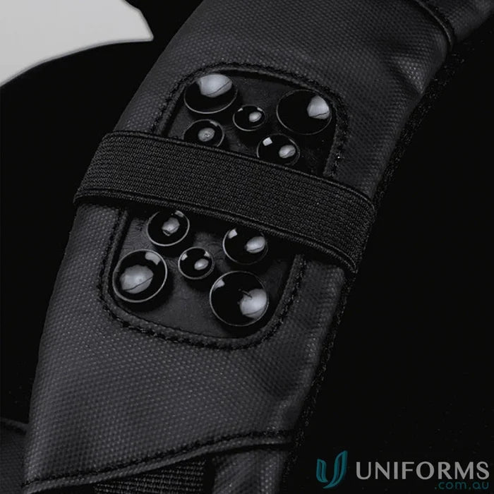 Wired Compu Backpack padded surface with shiny dots, perfect for workwear and uniforms