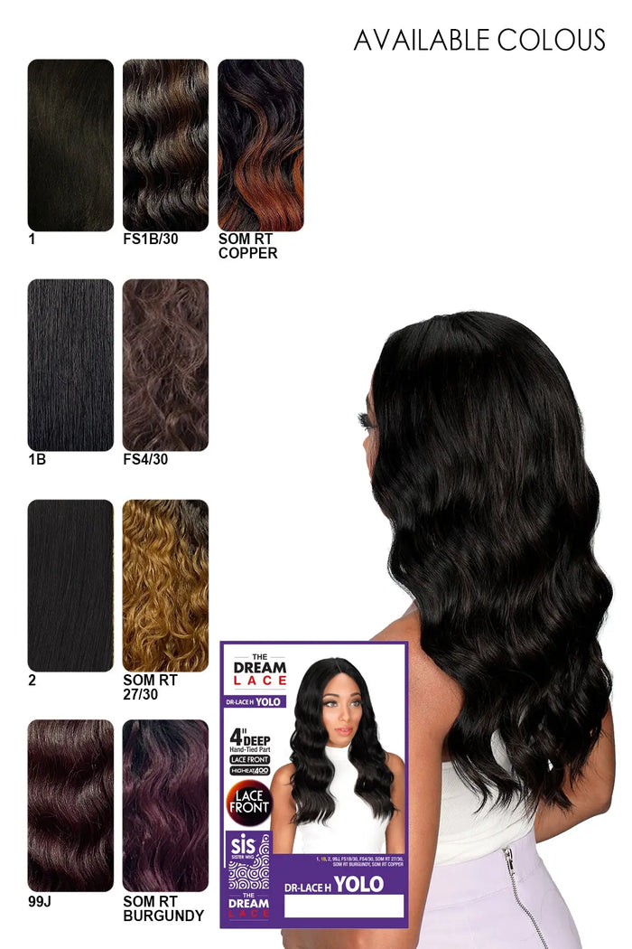 ZURY SIS THE CREAM LACE 4" DEEP LACE FRONT WIG - YOLO - BSW BEAUTY CANADA